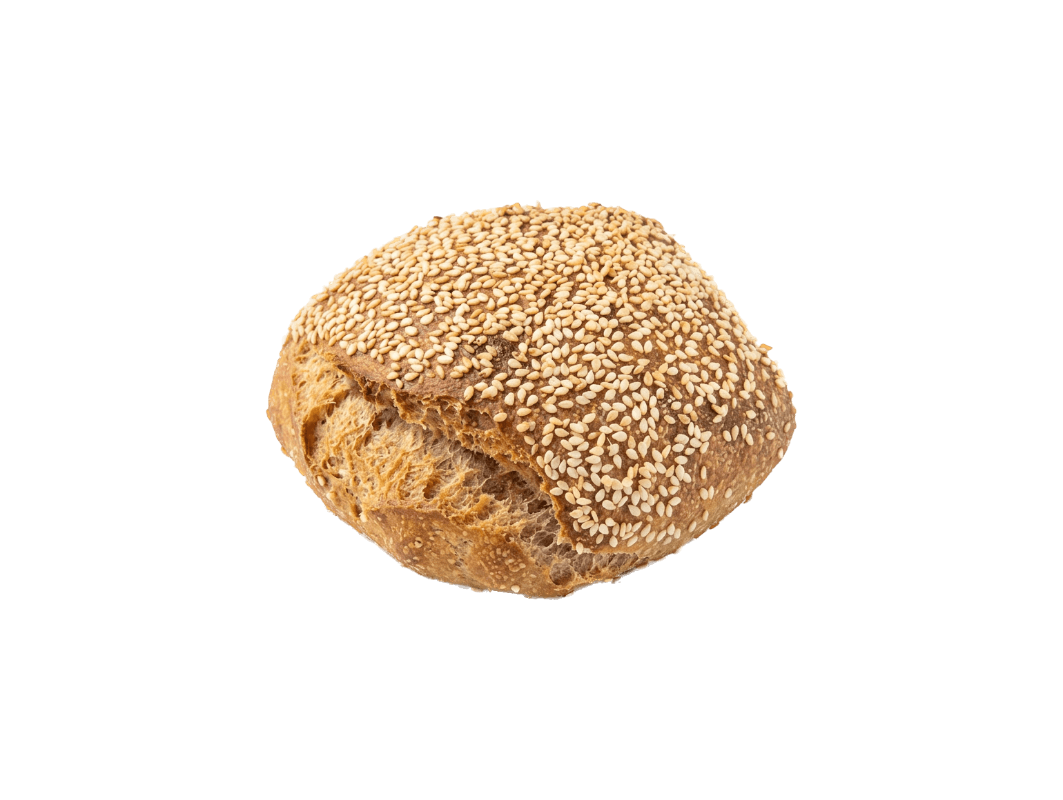 Sourdough Bun With Sesame